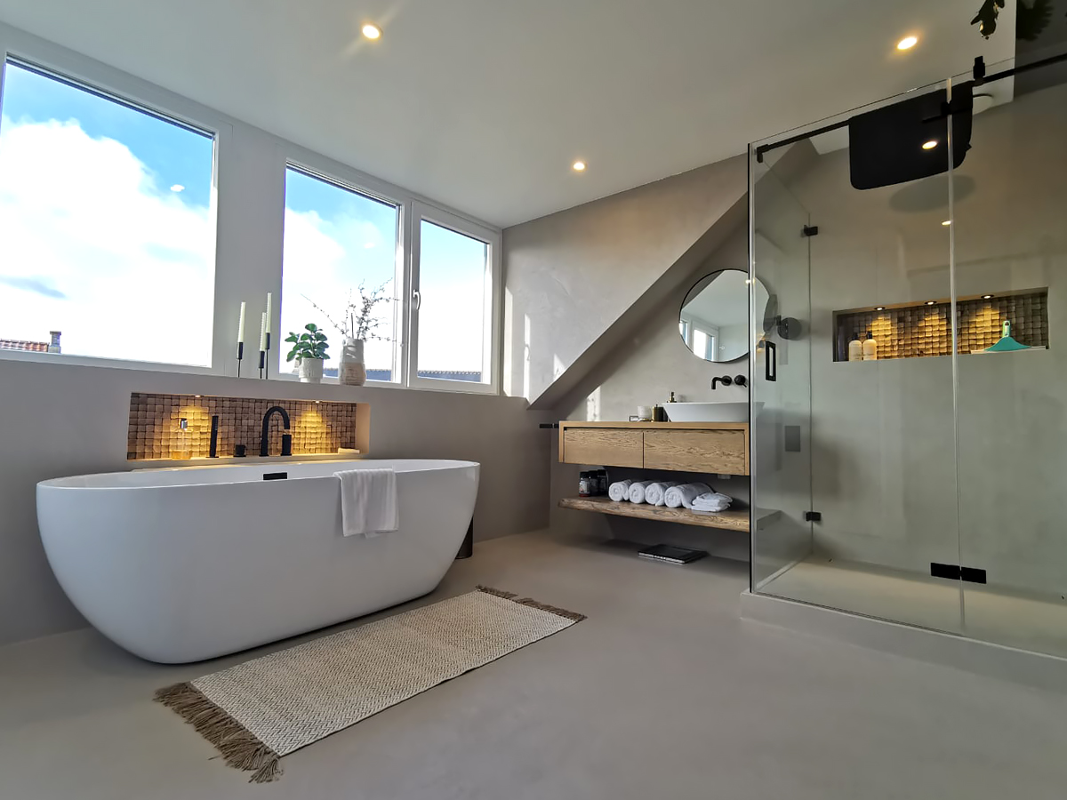 Badkamervloer Terraform